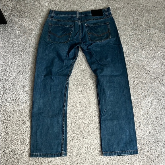 Blue Men's Jeans - Picture 3 of 4
